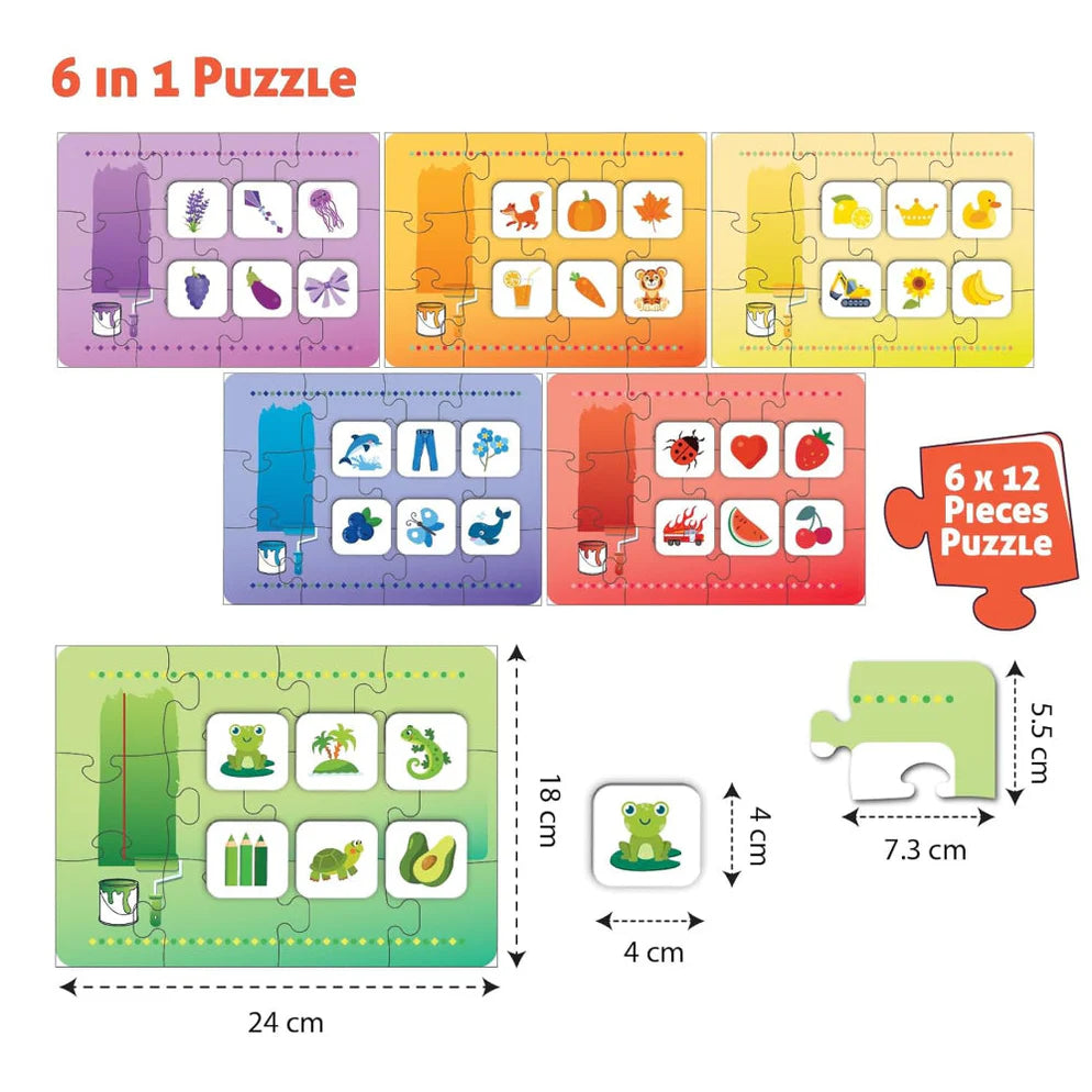 Funskool Matching Puzzle-Colours