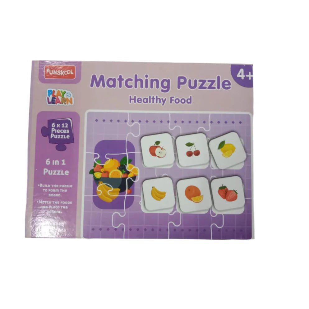 Funskool Matching Puzzle -Healthy Food