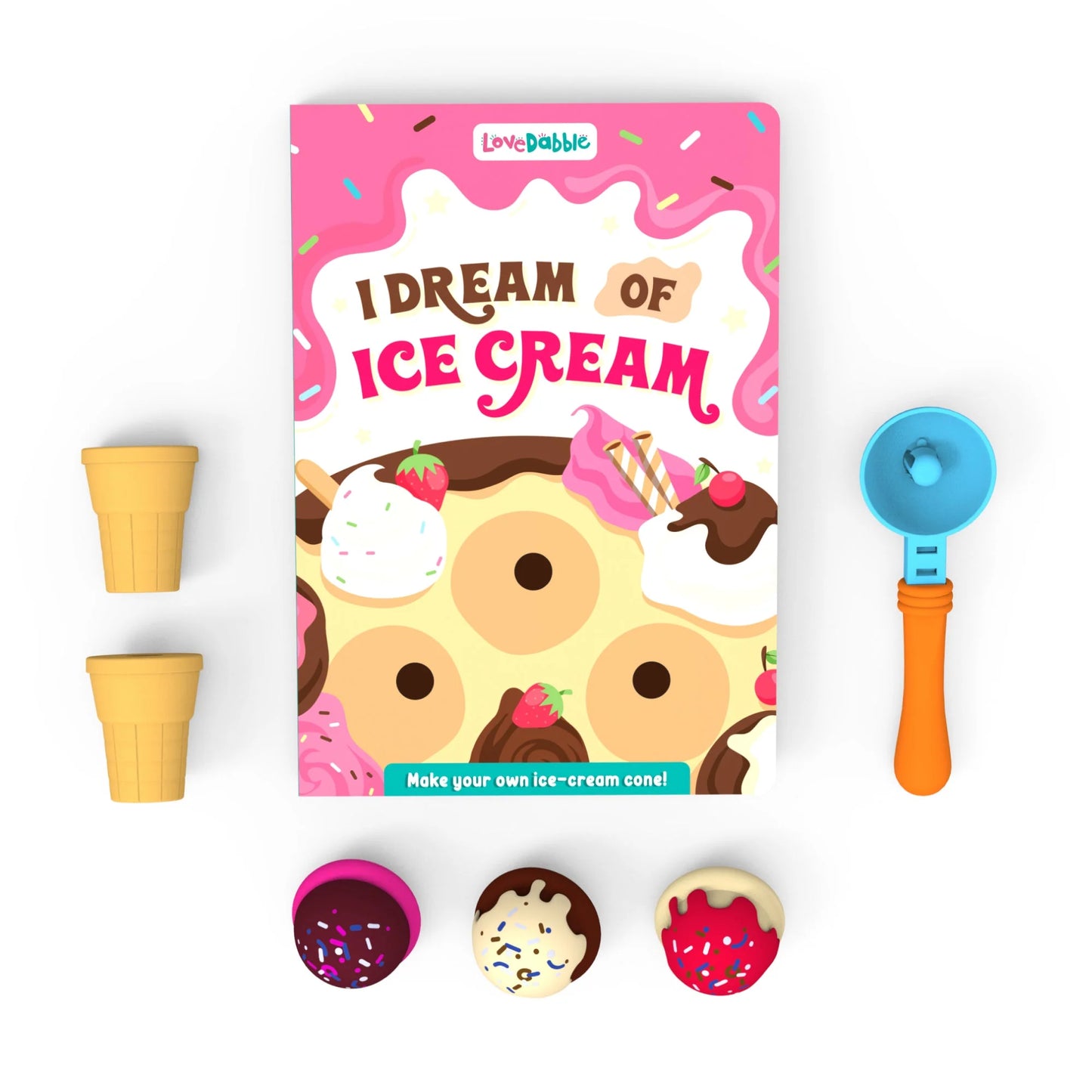 Love Dabble- I Dream of Ice Cream Kitchen Pretend Playset