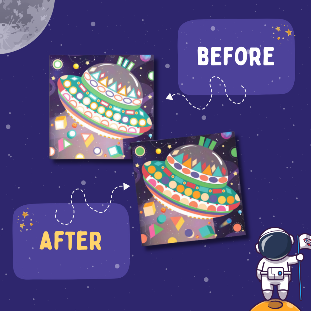 Pepplay- Educational Shape Stickers – Space Explorers