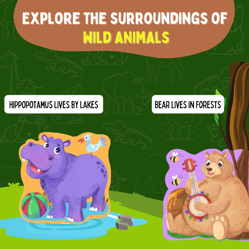 My First Touch & Feel Puzzles – Wild Animals