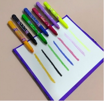 Silky Washable Crayons- 48 pcs