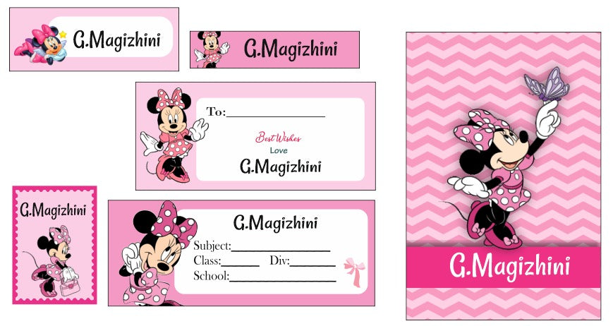 Iron on Labels & Personalised Labels and Sticker Combo