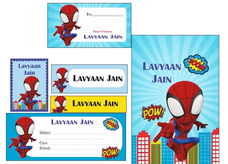 Iron on Labels & Personalised Labels and Sticker Combo