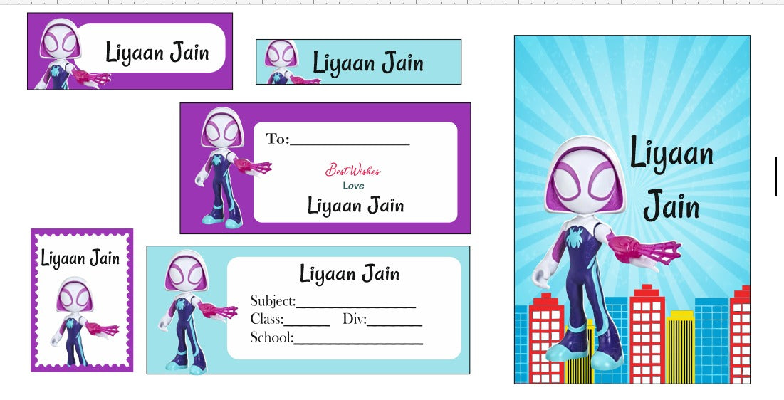 Iron on Labels & Personalised Labels and Sticker Combo