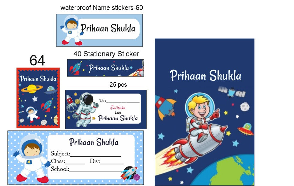 Iron on Labels & Personalised Labels and Sticker Combo