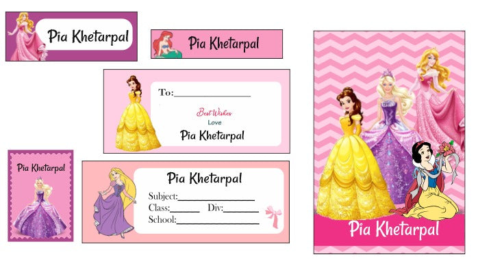 Iron on Labels & Personalised Labels and Sticker Combo