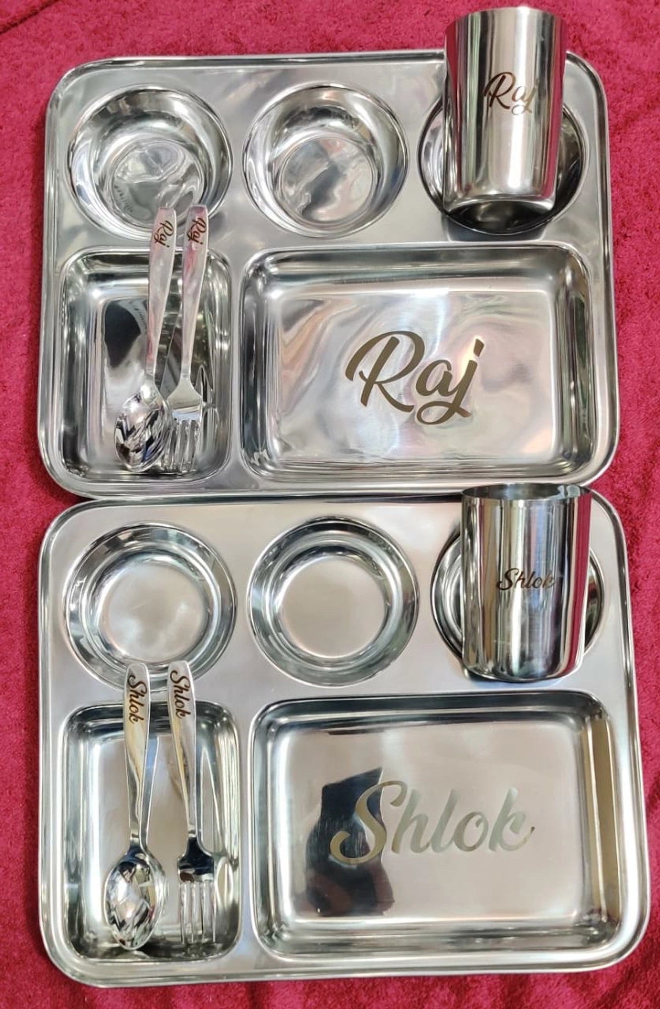 5 Partition Meal Set - Personalised Gift for Kids