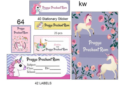 Iron on Labels & Personalised Labels and Sticker Combo