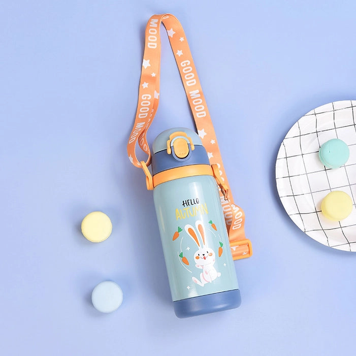 Insulated Dual Cap Bottle : Cartoon