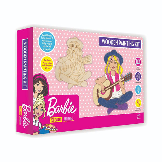 RATNA'S Barbie Wooden Painting KIT for Girls