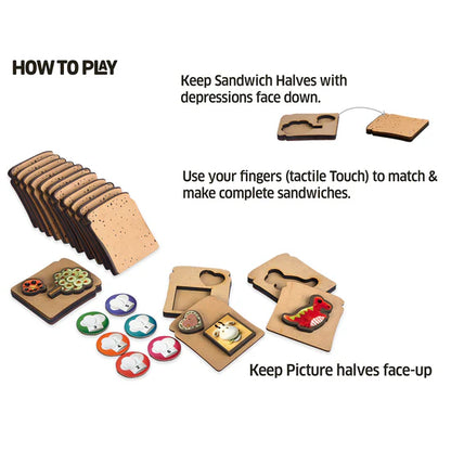 Sandwich Mix Up- Speedy Touch and Match Game